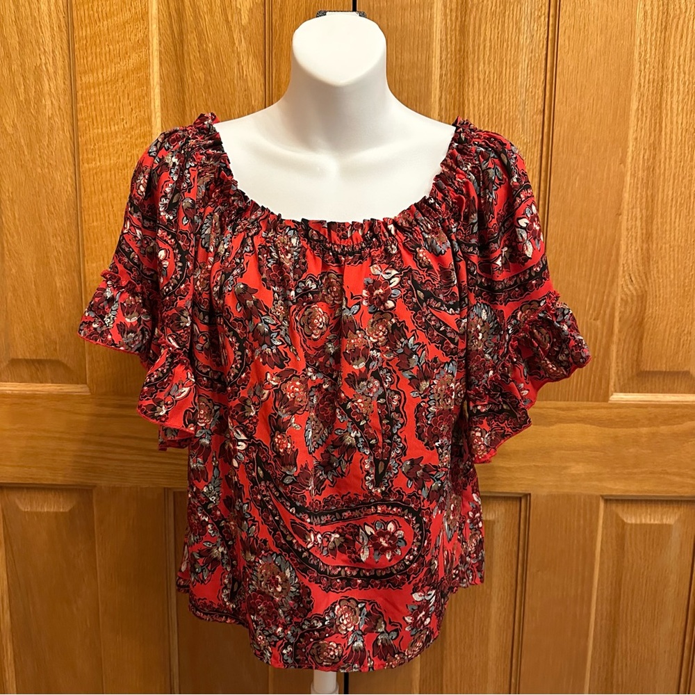 Hollister Printed Blouse